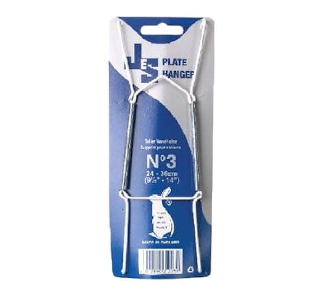 White Plate Hanger size-3 for 24-36cm x2