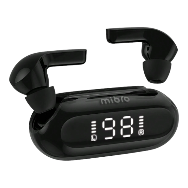 MIBRO -IPX4 Waterproof Earbuds With Environmental Noise Cancellation -Black
