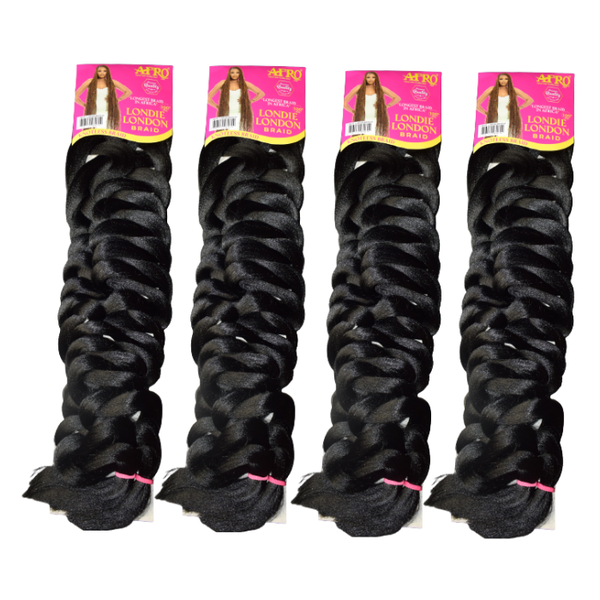 Londie London Braid - Knotless Braid - Pack of 4