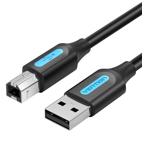 Vention USB Printer Cable 2m USB 2.0 A Male to B Male Scanner Cord