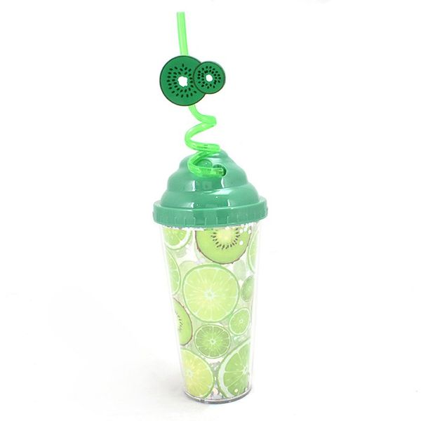 Tumbler With A Lid And Straw image