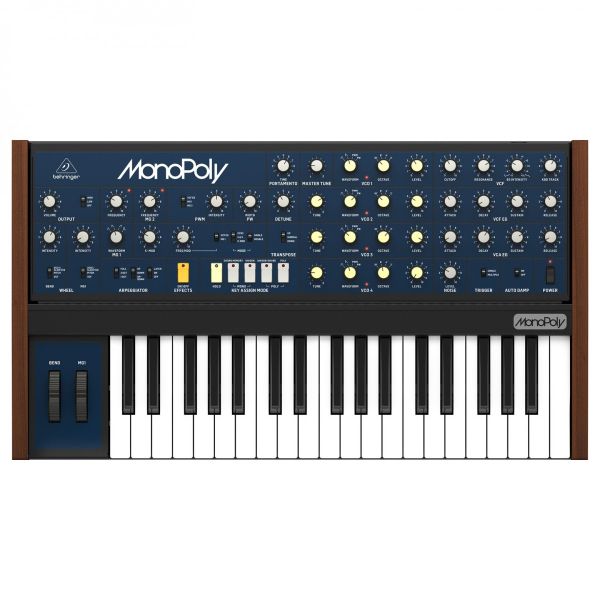 Behringer MonoPoly 4-voice Analog Synthesizer
