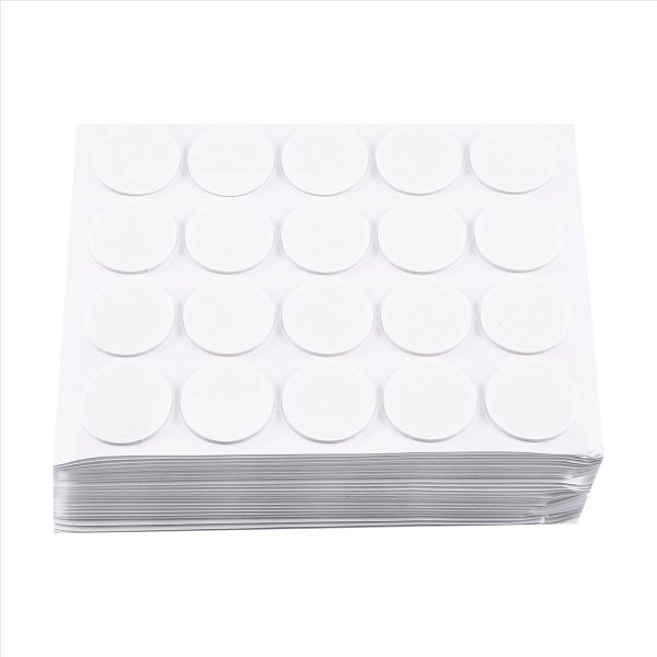500 Pieces of Candle Wick Stickers 2 mm Wax Stickers Candle Wick Glue Therm