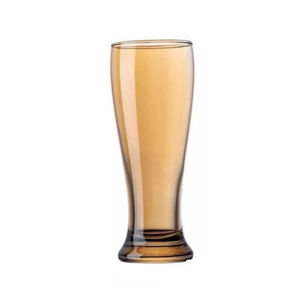 Premium 430ml Borosilicate Beer Glasses - 4 Pack