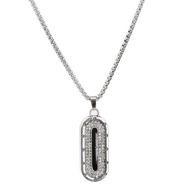 Oval Pendant Necklace - RN-10101-OPN