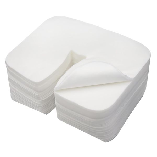 Beauty 100Pcs Disposable Ultra-Soft Face Rest &amp; Face Massage Covers -36cm