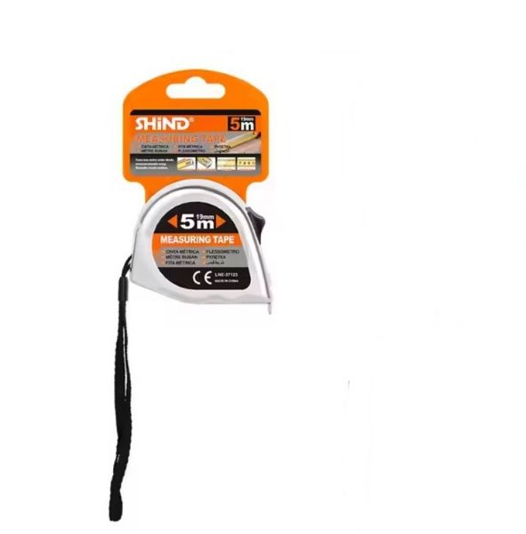 Heavy Duty Retractable Tape Measure 5m/16ft with Dual Scale