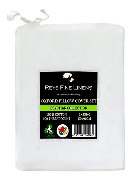 Egyptian Collection - Oxford Satin Stitch Pillow Cover Set-(6sets)