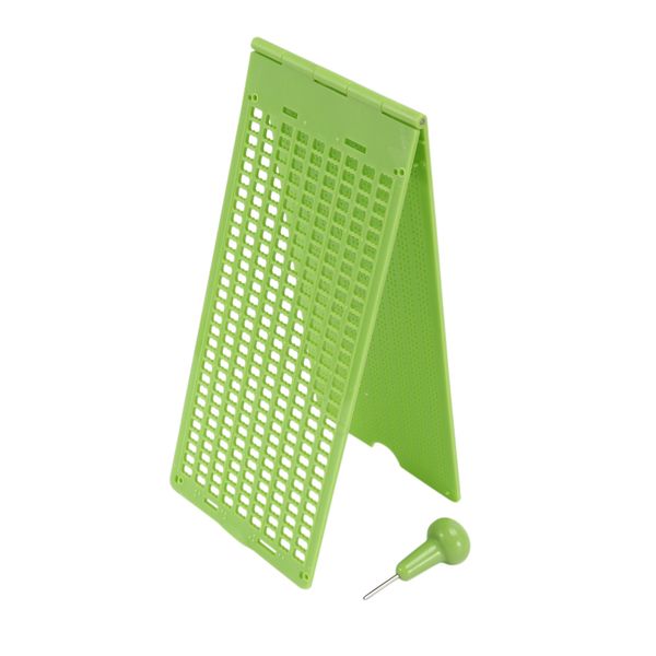 9 Lines 30 Cells Braille Writing Slate and Stylus Kit Plastic