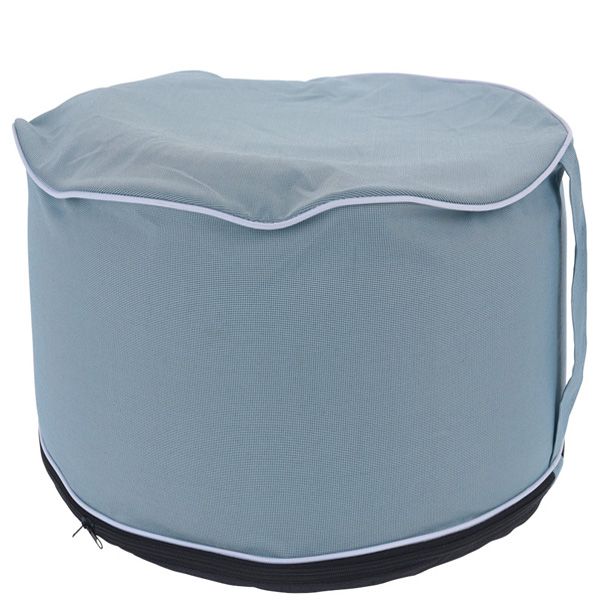 Inflatable Green Pouffe