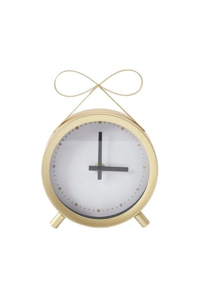 Bedside Bow Clock - 15x20cm