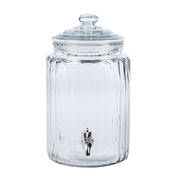 Aqua Glass 5.4L Beverage Dispenser