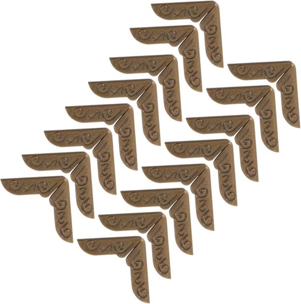 Vintage Style Metal Furniture Corner Protectors Easy Install