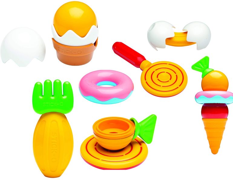 Stick-O Magnetic Building Set: Cooking Set 16-Piece