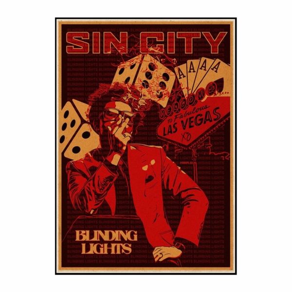 Sin City Blinding Lights Poster - A1