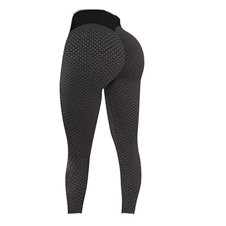 High Waist Yoga Tummy Control Butt Lifting Tights Common With Tik Tok XL, Shop Today. Get it Tomorrow!