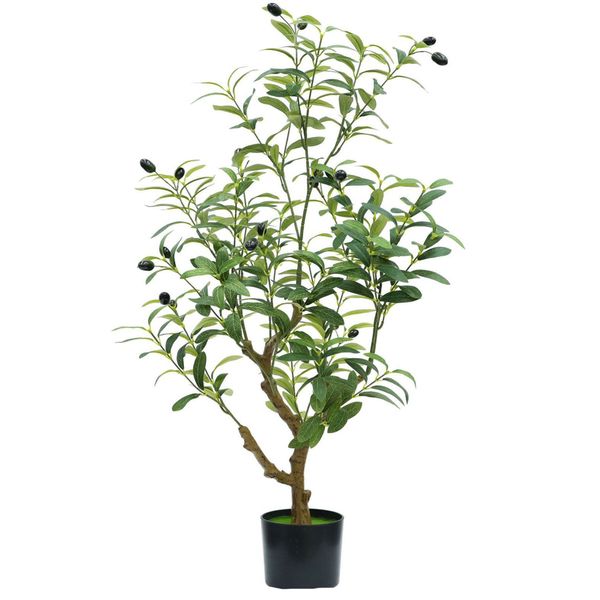 Artificial Imitation Olive PlantTree Potted Decoration 90CM/120CM Indoor