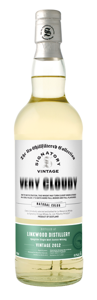 Linkwood 8 year Single Malt Whisky 2012 - Very Cloudy