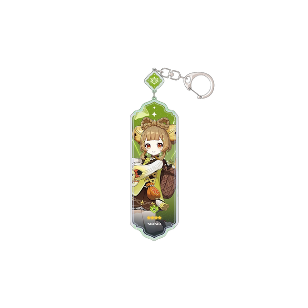 Yaoyao Character Keyring and Bag Ring - Cute Cartoon Keychain