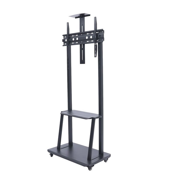 32''-70'' Flat Screen TV Mobile Floor Stand - Rolling TV Cart with Wheels