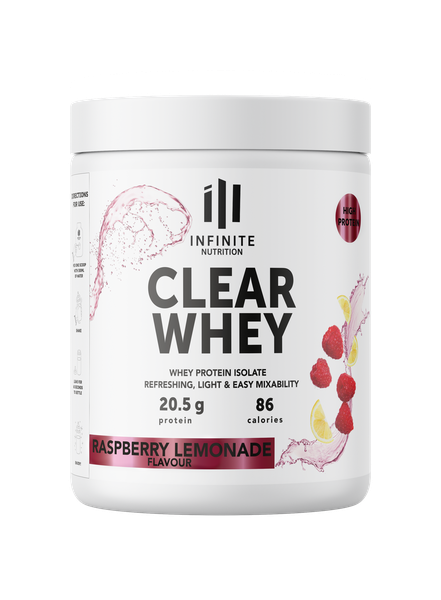 Infinite Nutrition Clear Whey Protein - Raspberry Lemonade Flavour - 500g