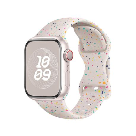 Silicone Watch Strap Compatible with Apple Watch SE/Series1-10(38 /40/41mm) Image