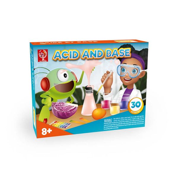 Edu-Toys Science &amp; Experiment Acid &amp; Base Kit: 30 Activities