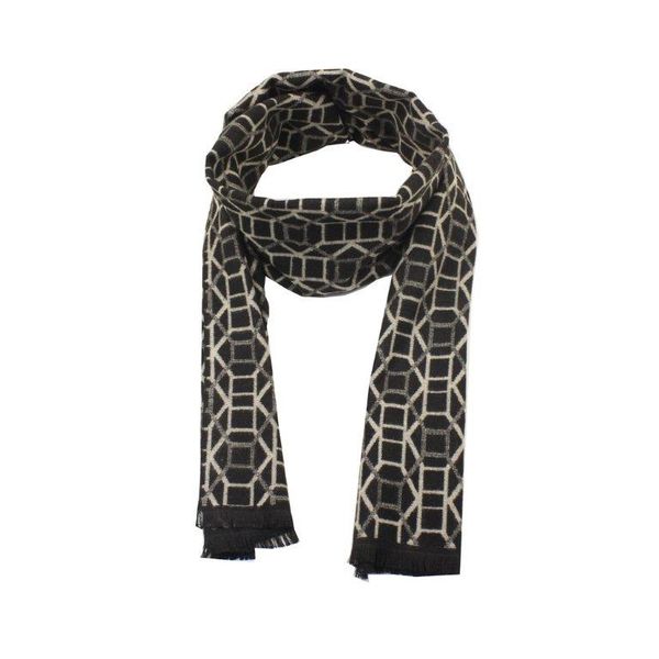 Blackchilli Men's Pattern Knit Scarf