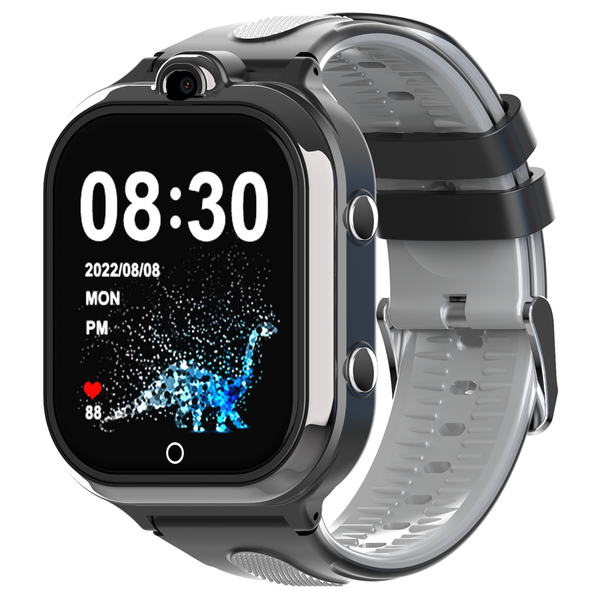 DF97 Smart Watch for Kid with WiFi Voice Video Chat waterproof-1.85"/Black
