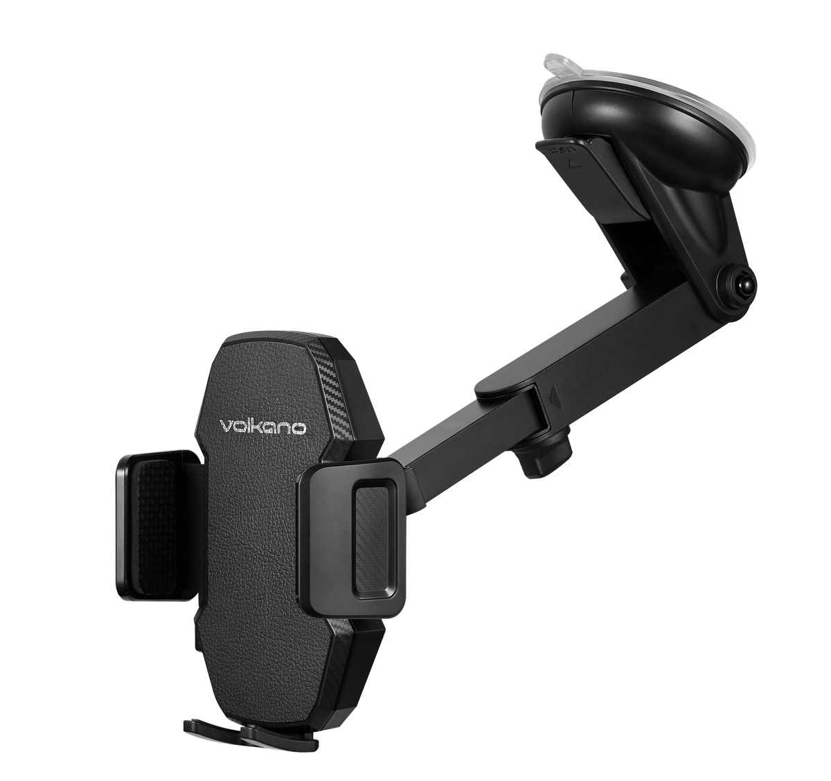 Volkano car phone holder adjustable secure mount black extend