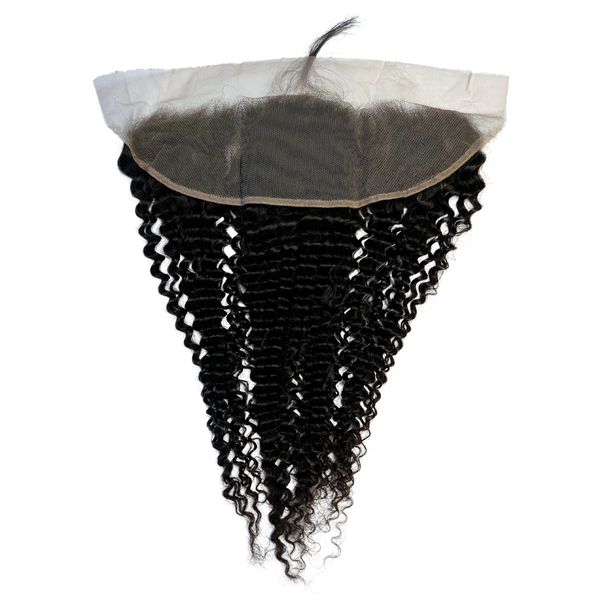 LolaSilk 13x4inch Frontal Lace Kinky Curl 18inch Brazilian Hair
