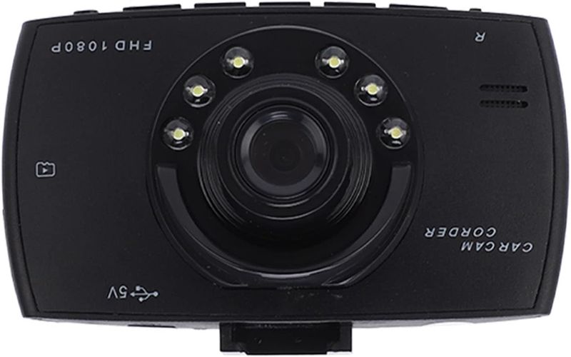 Car Dash Cam, Wide Angle of the Front Camera, Full HD 1080P 170 Degree