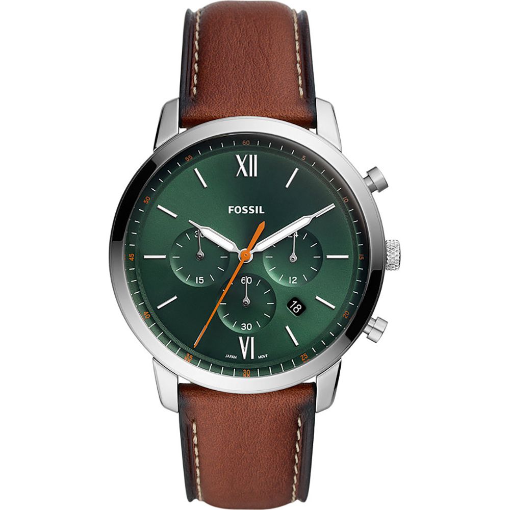 Fossil Neutra Minimalist Mens Brown Leather Watch - FS5902 | Buy Online ...