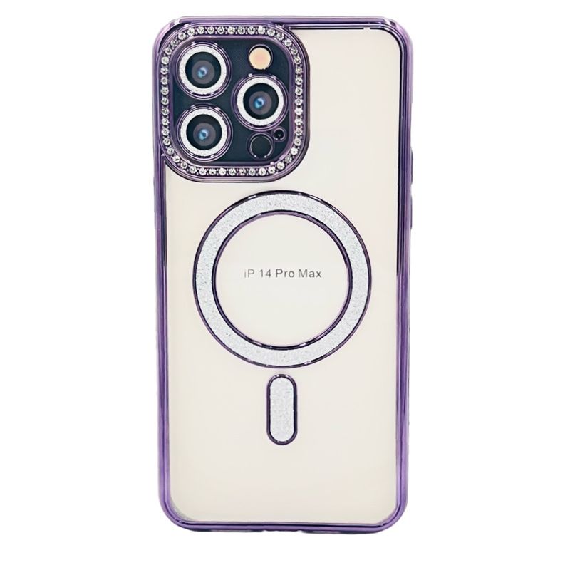 Magsafe Electroplated Diamond Glitter Case for iPhone 14 Pro Shop