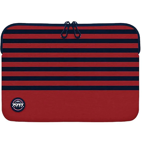 La Mariniere 15.6" Laptop Sleeve Red &amp; Navy Laptop Cover Laptops &amp; MacBooks