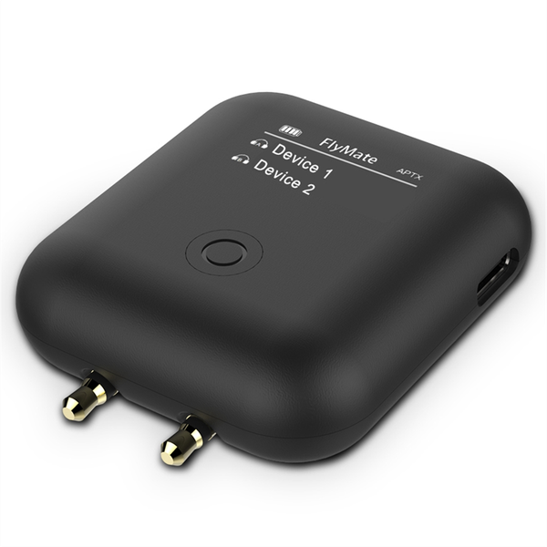 Fly01 Bluetooth 5.0 Transmitter for Airplane Audio