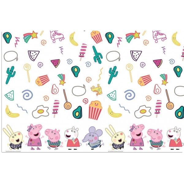 Peppa Pig Messy Play Printed Tablecover