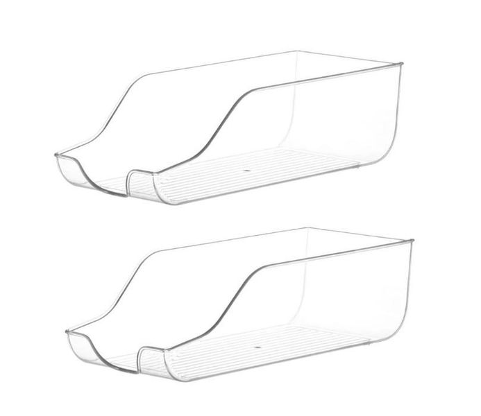 Acrylic Rack Can Refrigerator Organizer-2 Pack