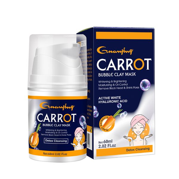 Carrot Bubble Clay Mask-60ml