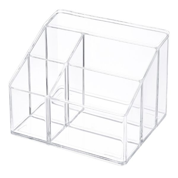 Five Grid Acrylic Storage Box - Transparent