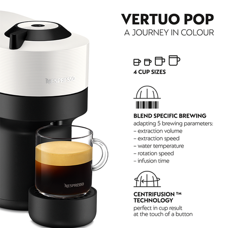 Nespresso Vertuo Pop Review: A smaller Vertuo machine