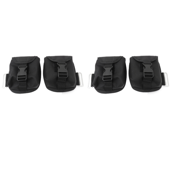 Scuba Diving Counter Weight Pocket Pouch With Quick Release Buckles