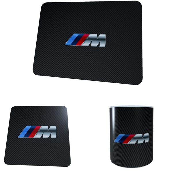 BMW - M Motorsport - Coffee Mug, Coaster, and Mouse Pad Combo
