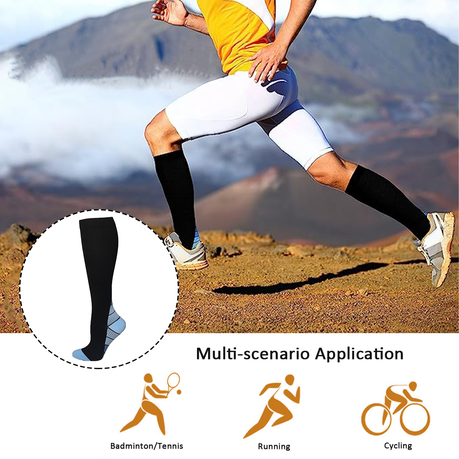 Compression socks for sport