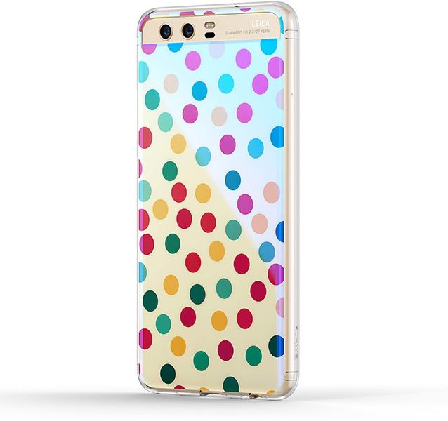 Huawei P10 Multi Colour TPU Case - Spot