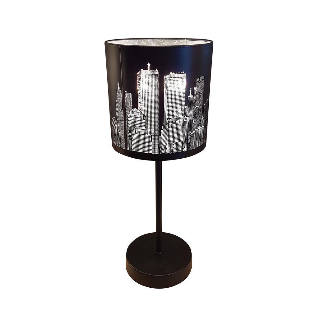 Urban Skyline Table Lamp, Bedside Table Lamp, Lounge Table Lamp
