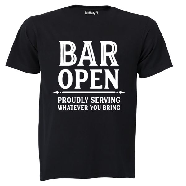 Mens - T-Shirt - Black image