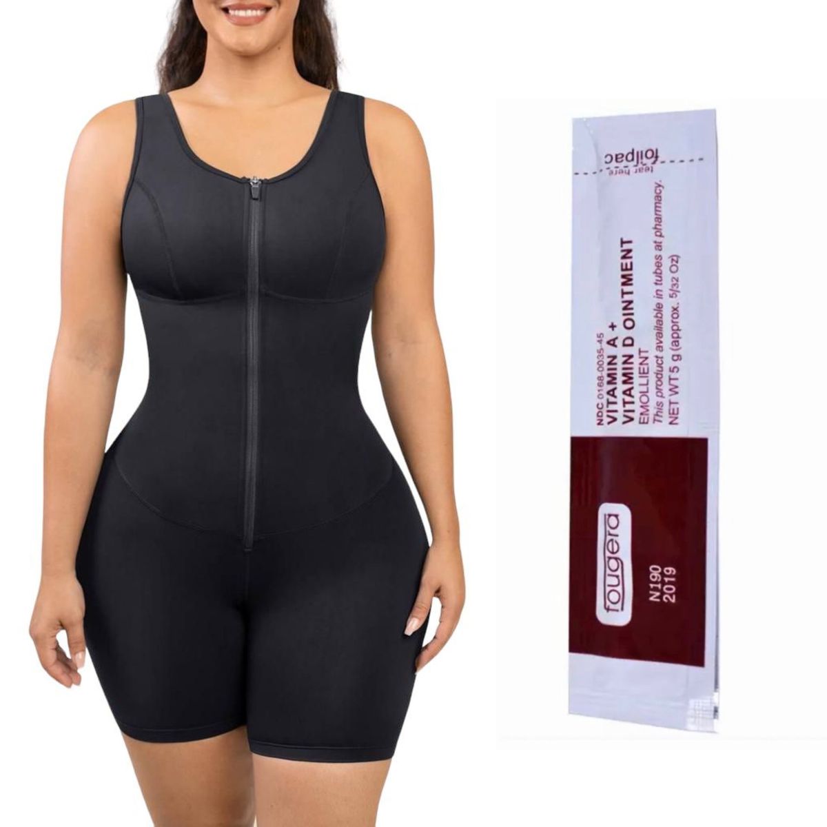 BUNDLE-High Quality Resistance ZIPPER Fitness Compression Tummy Shaper, Shop Today. Get it Tomorrow!
