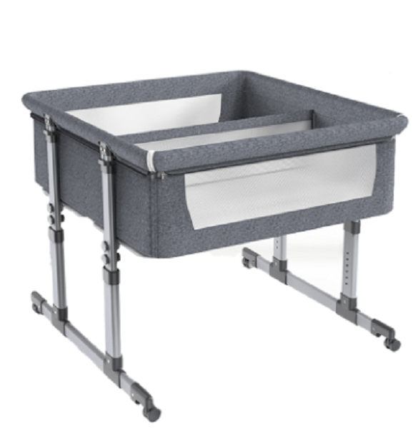 Infant Adjustable Co-Sleeper Bedside Travel Crib