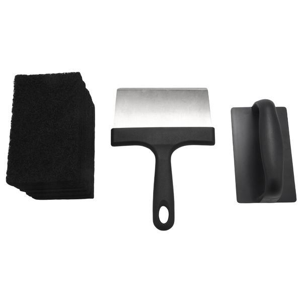 Versatility Griddle Cleaning Kit Grill Cleaner Tool Set for Hot
